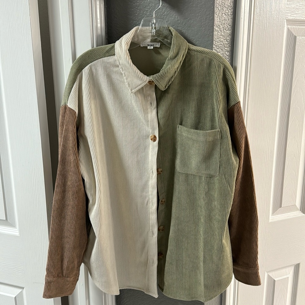 Sold - Fall color block jacket